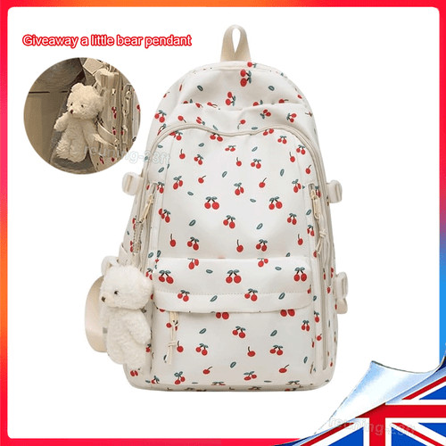 Girls backpack floral school - backpack,