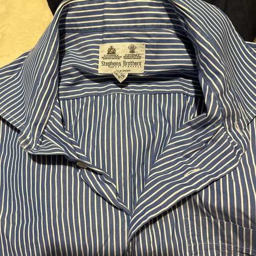 Stephens brothers blue - blue, striped