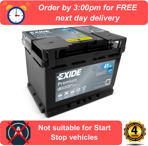 Ea612 exide premium car - ea612,