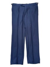 Jasper Littman Savile Row Trousers 40R Formal Holland & Sherry M2M Nailhead