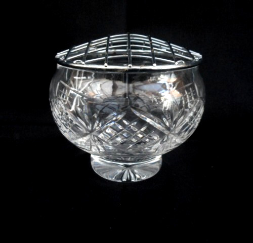 Small cut crystal - , bowl