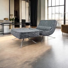 Ligne Roset ‘Pop’ Easy Lounge Chair and Ottoman by Christian Werner