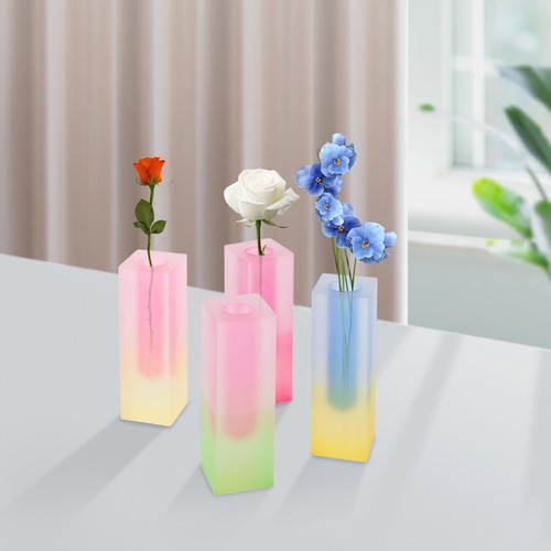 Pcs acrylic vase gradient - 4,
