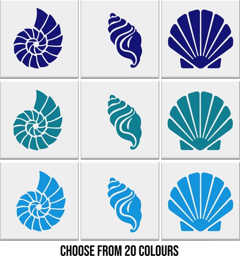 Bathroom tile stickers sea - tile,