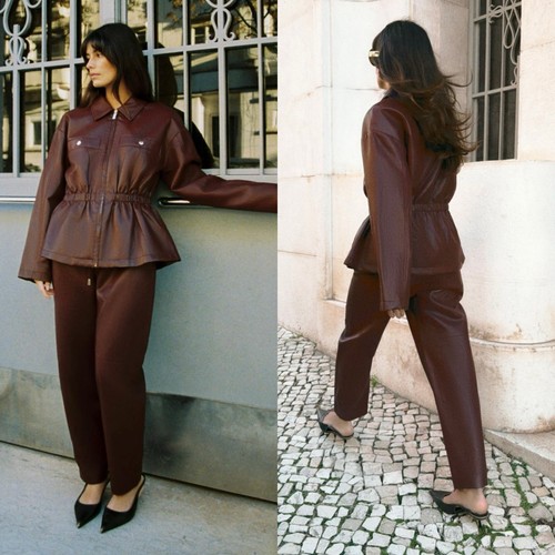 Zara faux leather - zara, and
