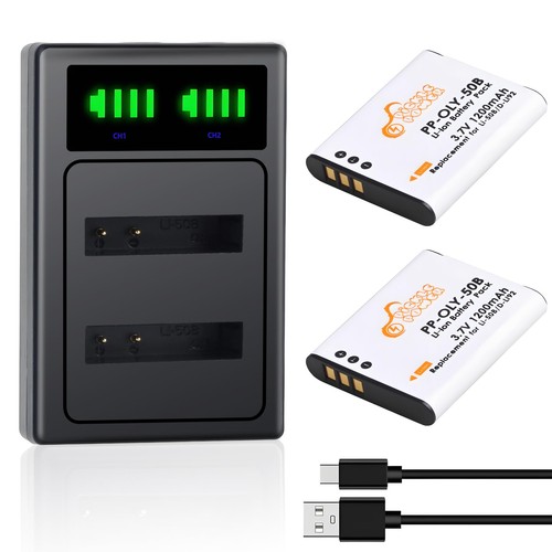 50b li92 battery and led - d-li92,