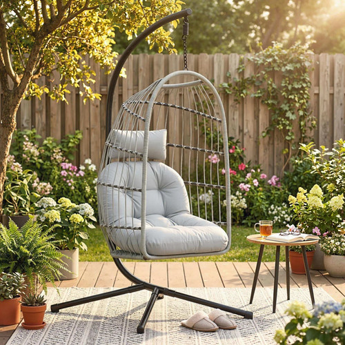 Hanging egg chair swing - egg,