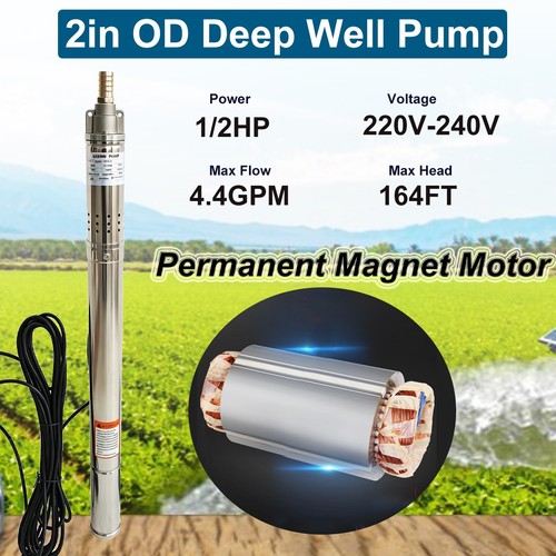 2hp deep well - 2", 1/2hp