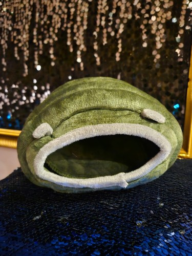 Cute plush hamster - cute, bed