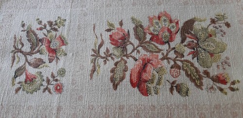 Beautiful vintage floral linen