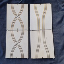 Vintage Airfix/MRRC Slot Car  2 Chicane  &  2 x Cross Over Track NOT Scalextric