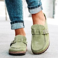 Yoma Shoes Sage Green Round