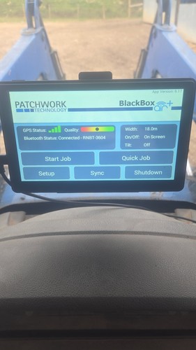 Tractor patchwork guidance - patchwork,