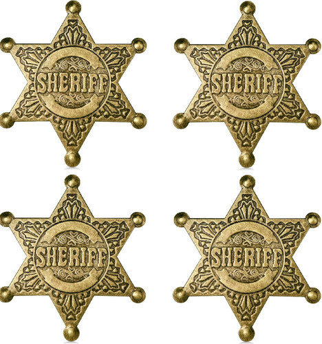 Pcs metal sheriff badge - sheriff,