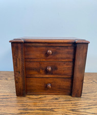 Antique mahogany wellington - antique,
