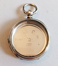 Vintage 0.935 silver Swiss pocket watch case