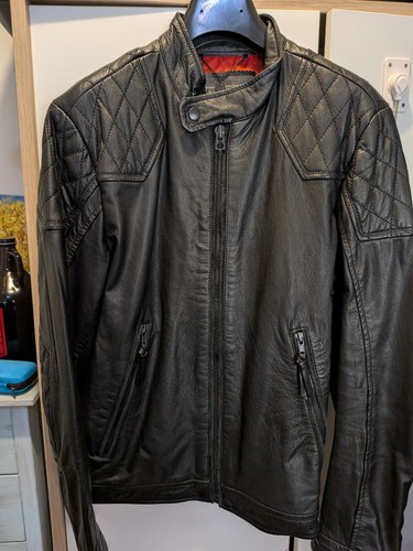 Diesel industry leather biker - diesel,