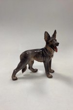 Dahl Jensen Large German Shepherd Dog Figurine No. 1087