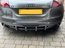 Audi TT MK2 2006-2014 Rear Diffuser Fins - Custom 3D printed in Grey PETG