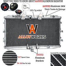 Motorcycle Aluminum Radiator