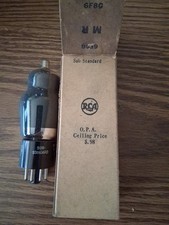  NOS  RCA 6F8G 