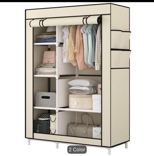 Portable wardrobe with - portable,