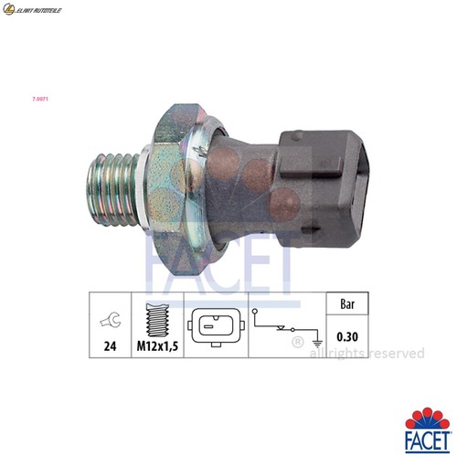 Oil pressure switch 0071 for - oil,