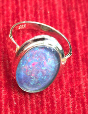 Opal Ladies Gold Ring 585/14