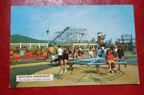 Butlins minehead postcard - minehead,
