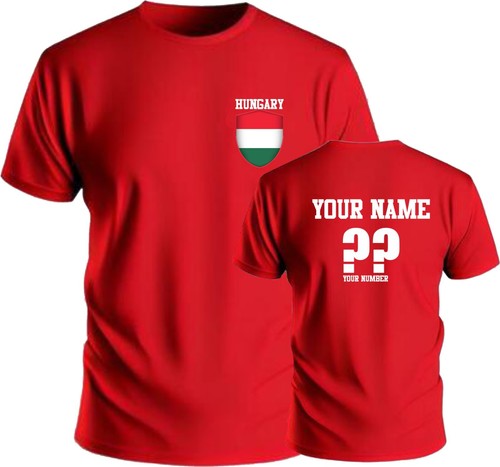 Personalise hungary football - hungary,