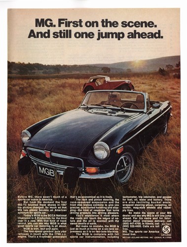 1974 mgb convertible vintage - 1974,