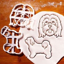Tibetan terrier cookie cutters - terrier,