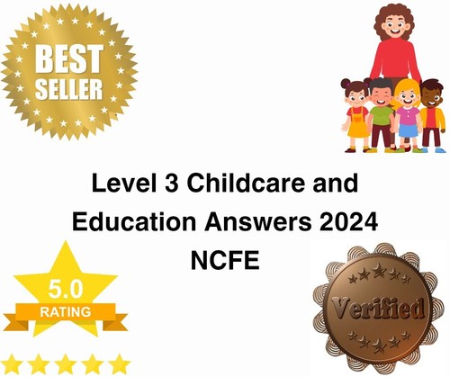 Level award childcare and - level, 3