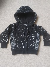 Boys 12-18 Months Black Hoodie