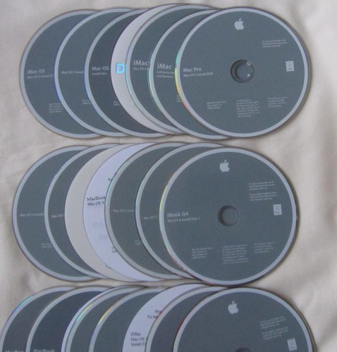 Apple mac install discs x - install,