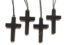 Shungite Christian Cross