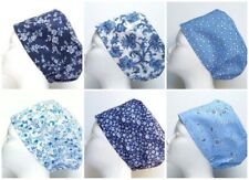 Various Wedgewood Blue Scrub Cap Hat Doctor Theatre Nurse Hospital ODP Surgical