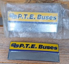 Bus Badges x3