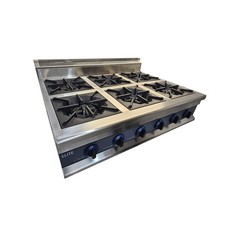 6 Burner commercial LPG Gas