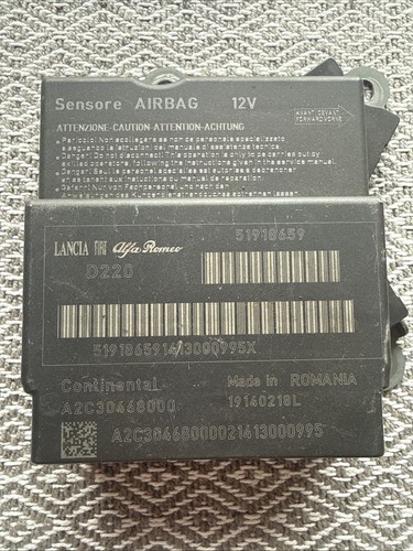 Fiat 500 airbag ecu crash - fiat,