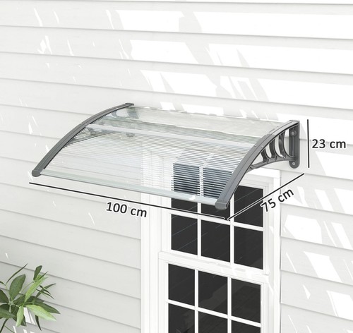Outsunny door canopy - outsunny, awning