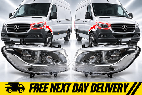 Front chrome headlight - chrome,