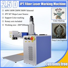 2.5D 100W JPT M7 Mopa Fiber