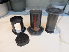 AeroPress original coffee maker good working condition with paper filters