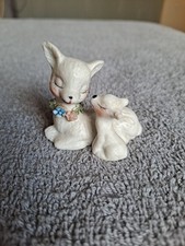 Vintage Mother and Baby Deer
