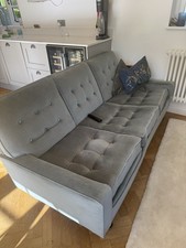  3 seater vintage sofa - duck