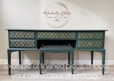 CHOOSE YOUR COLOUR - Stag Minstrel 5 Drawer Large Dressing Table & Stool