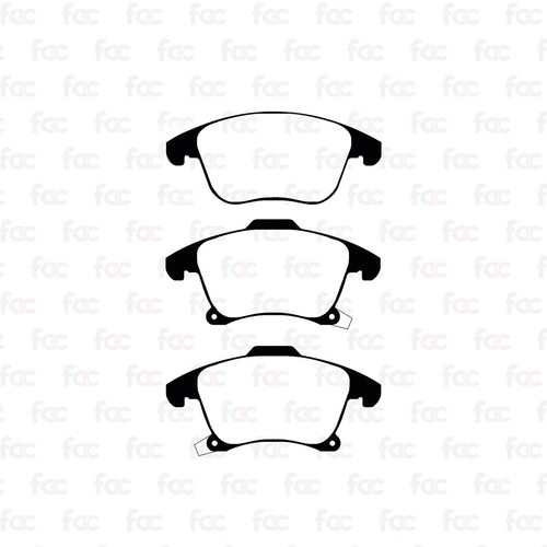 Brake pads for ford mondeo - for,