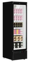 NEW UPRIGHT BLACK SINGLE GLASS DOOR DISPLAY FOOD FREEZER ICE CREAM RRP £2590