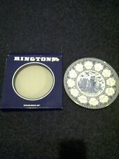 Ringtons Newcastle 1986 Calendar Plate, HEXHAM ABBEY 8" Diameter *Boxed*